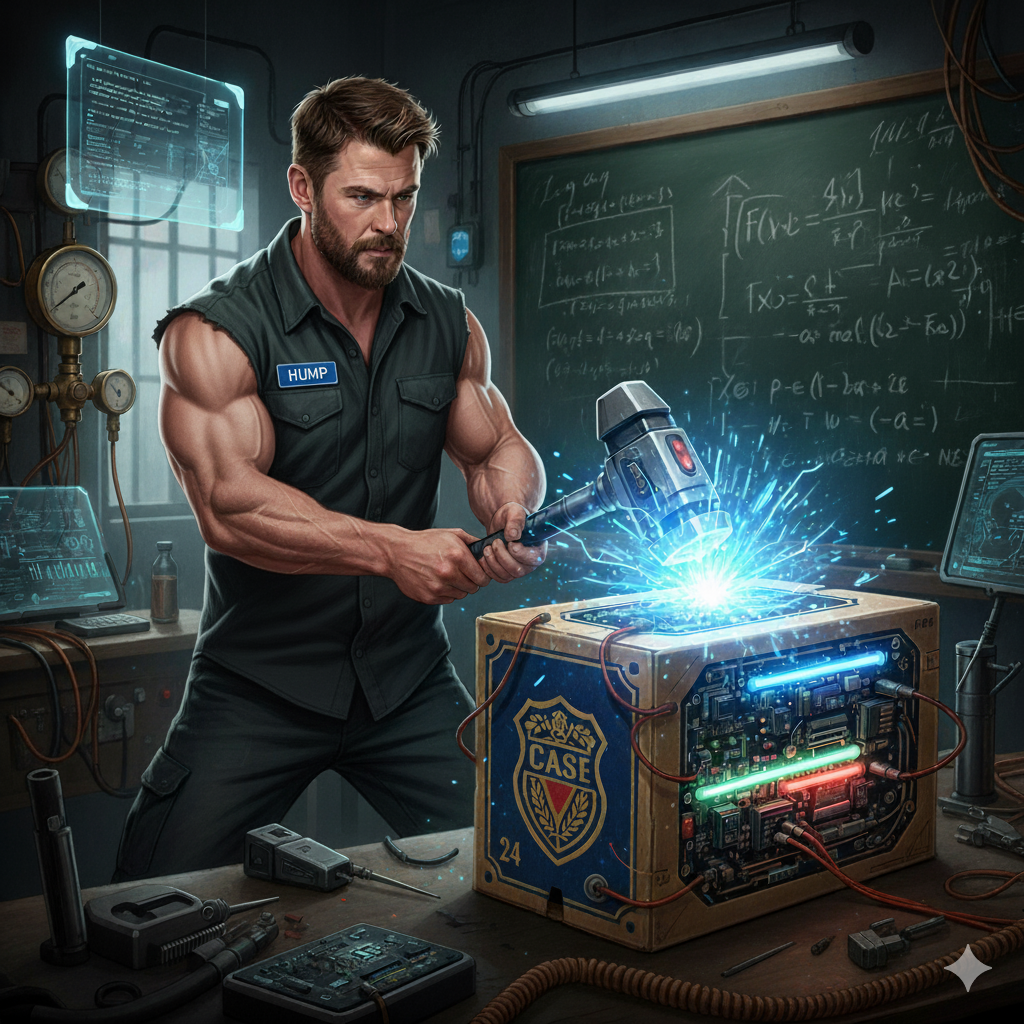 Founder creating CaseRace